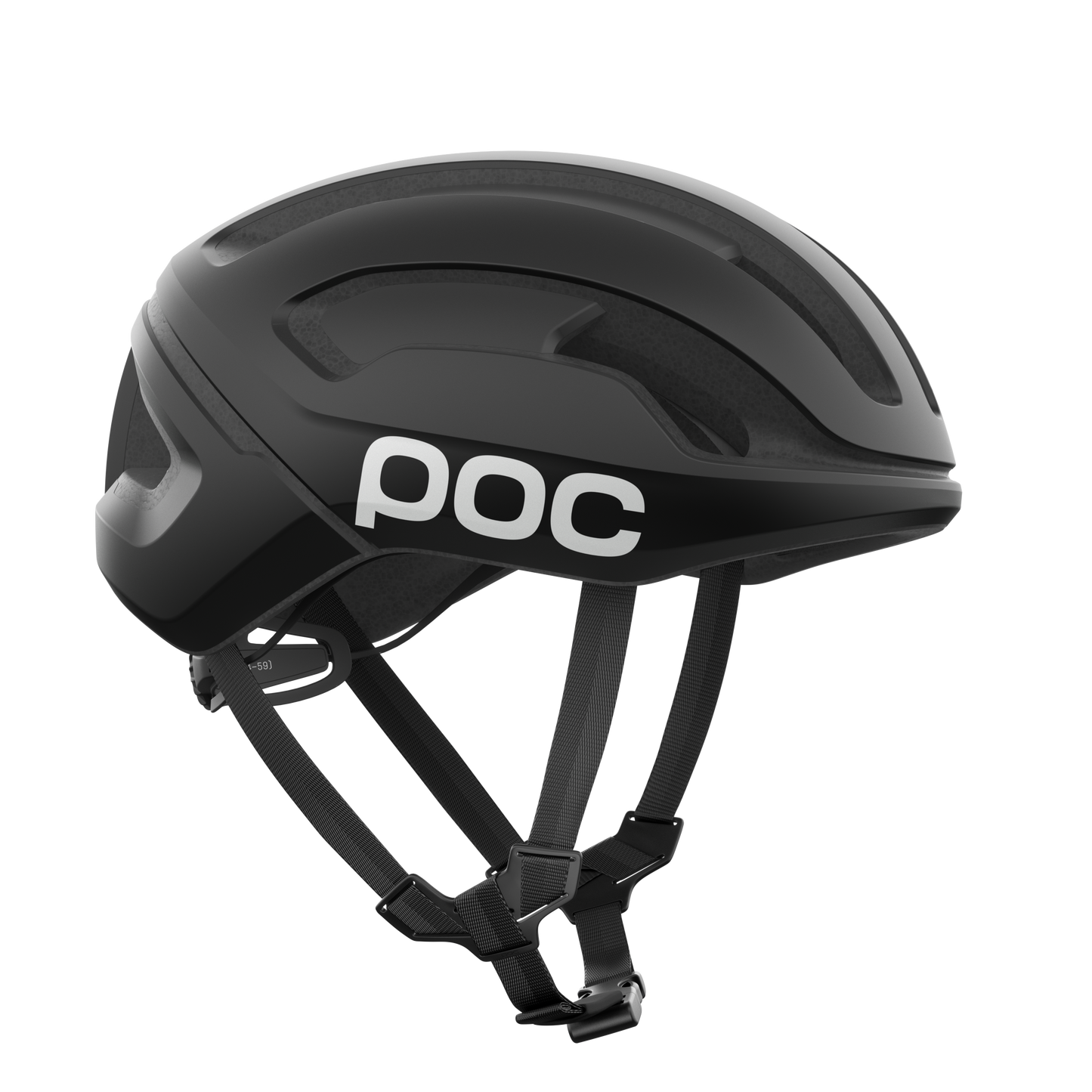 POC OMNE AIR MIPS Logo κράνος δρόμου μαύρο ματ/λευκό