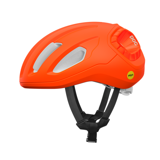 POC AMIDAL MIPS Orange Fluo Road Helmet