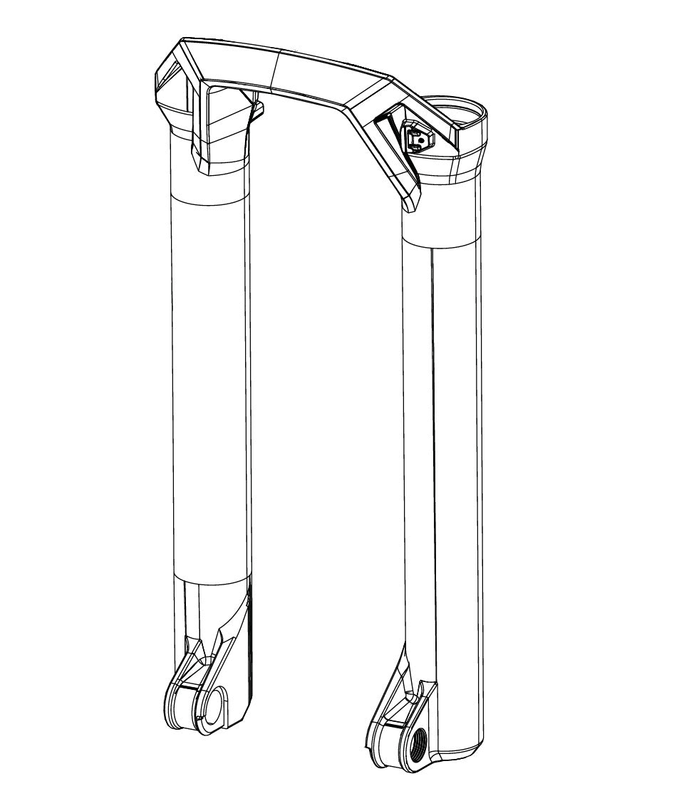 Πιρούνια ROCKSHOX BOXXER D1 (2024+) 29" Κόκκινο