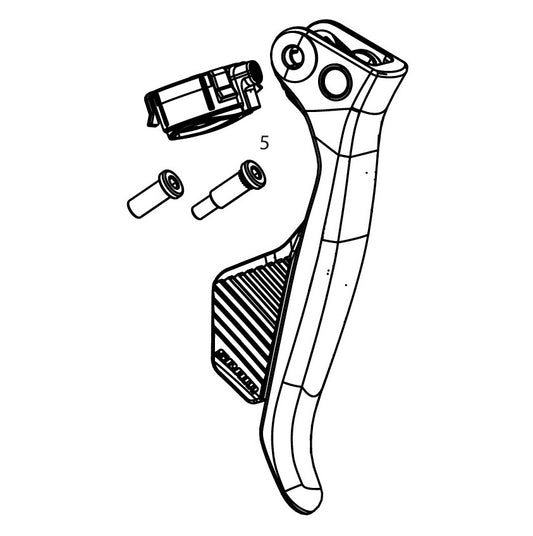 SRAM APEX/RIVAL AXS Ευθύς μοχλός μονού μοχλού