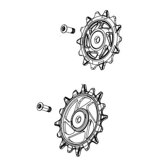 SRAM X0/GX T-TYPE EAGLE AXS / RIVAL XPLR E1 12 ταχυτήτων Κλωβοί πίσω ντεραγιέρ