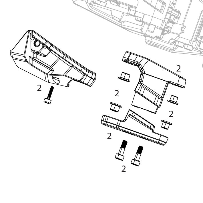 SRAM XX DH T-TYPE EAGLE AXS Κιτ προστασίας ντεραγιέρ SRAM XX DH T-TYPE EAGLE AXS
