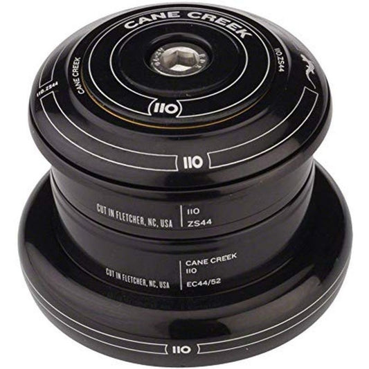 Headset CANE CREEK 110 Tapered , 1 1/8"-1.5", ZS44/28.6/H8 | EC44/40, κοντό, μαύρο
