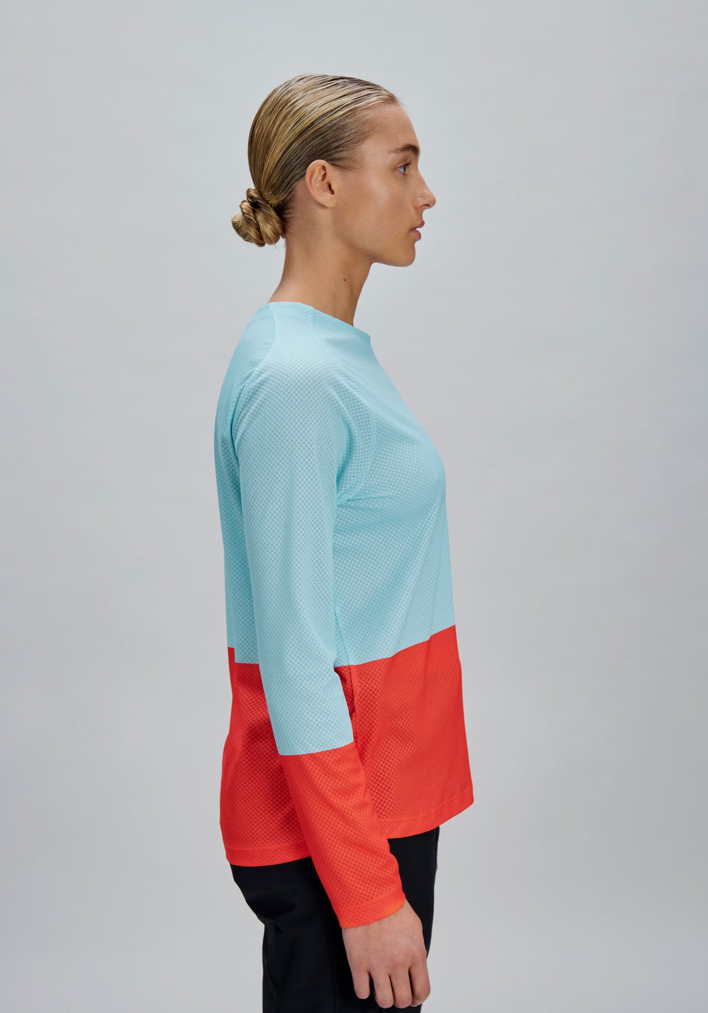 Γυναικεία POC MOTION AIR Long Sleeve Jersey Μπλε/Πορτοκαλί