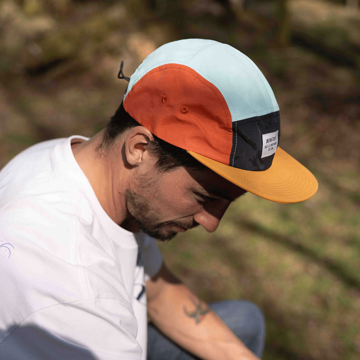 BURGTEC ARCADE FIVE PANEL Cap, Mustard