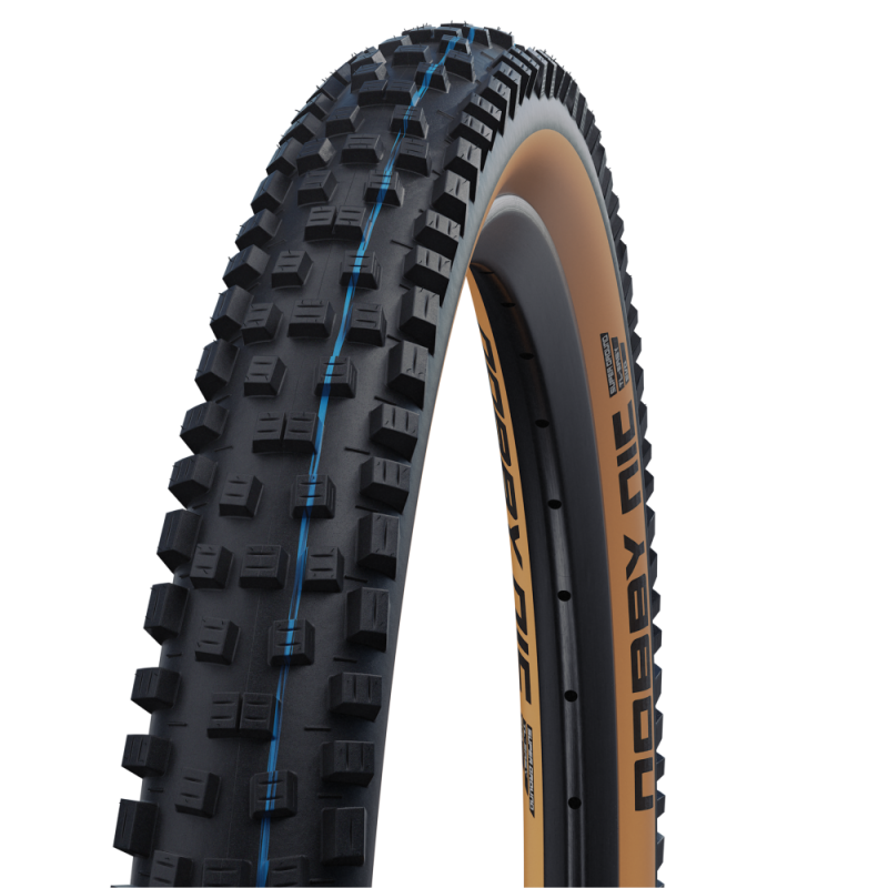 SCHWALBE NOBBY NIC 29x2.40 ADDIX SPEEDGRIP SUPERGROUND Tubeless Ready Soft Μαύρο/Καφέ ελαστικό