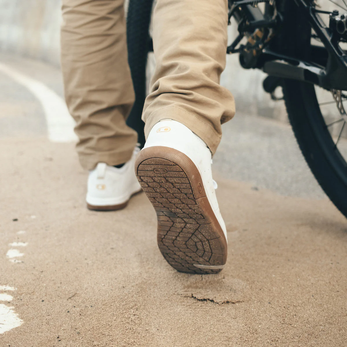 CRANKBROTHERS STAMP STREET FABIO WIBMER FLAT White MTB Shoes