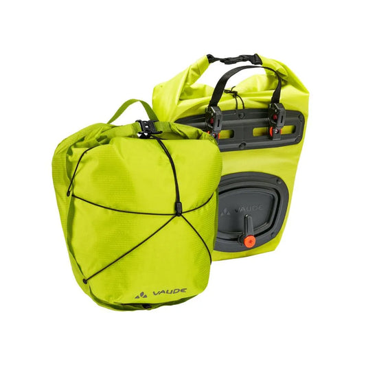 Ζευγάρι VAUDE AQUA FRONT LIGHT τσάντα μεταφοράς αποσκευών 22 L κίτρινο
