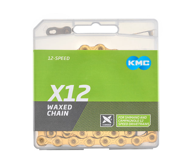 Αλυσίδα 12V KMC X12 Waxed Gold