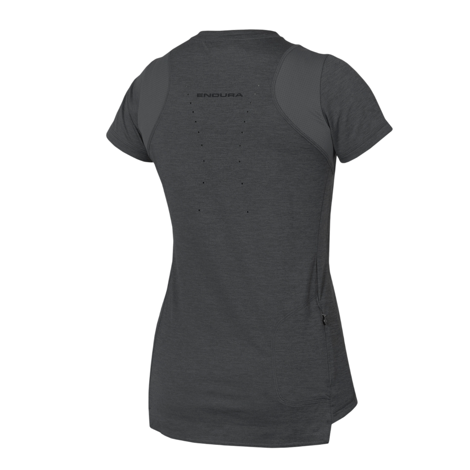 ENDURA SINGLETRACK Ladies Short Sleeve Jersey Grey 2025