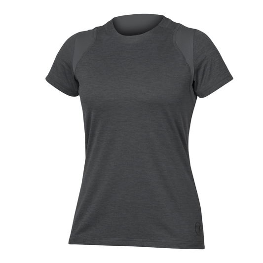 ENDURA SINGLETRACK Ladies Short Sleeve Jersey Grey 2025