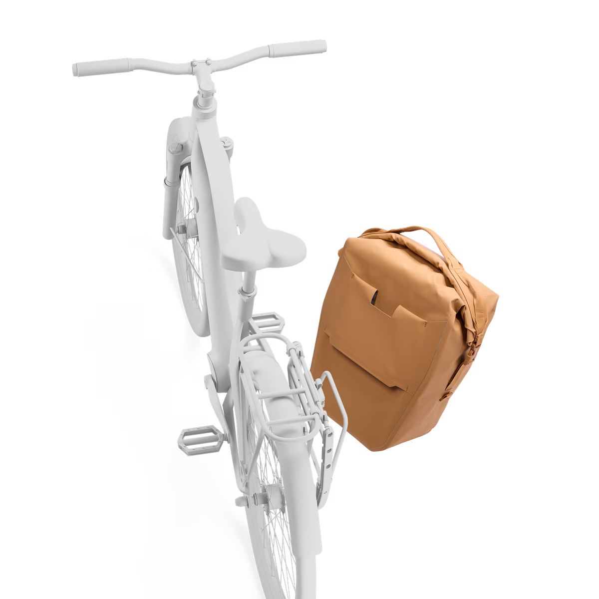 Pair of THULE SHIELD Carrier Bags with Inlock 22 L Orange