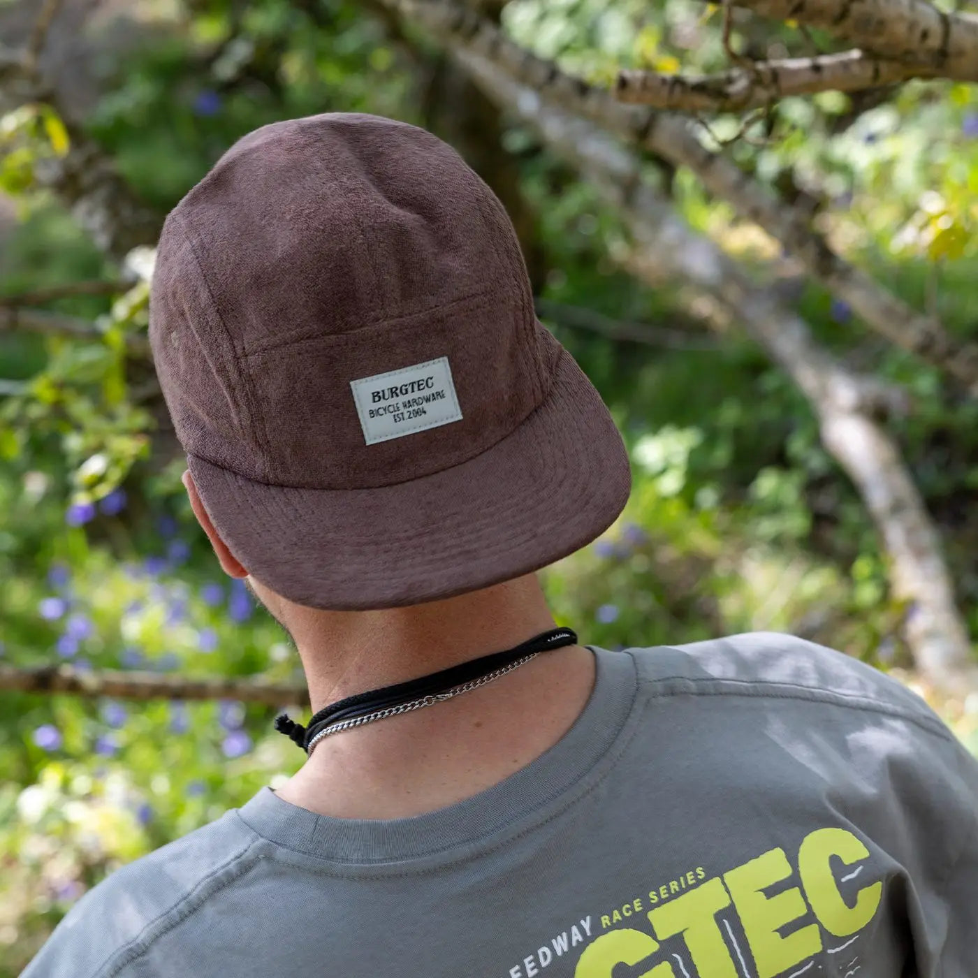 BURGTEC ARCADE FIVE PANEL Cap, Brown