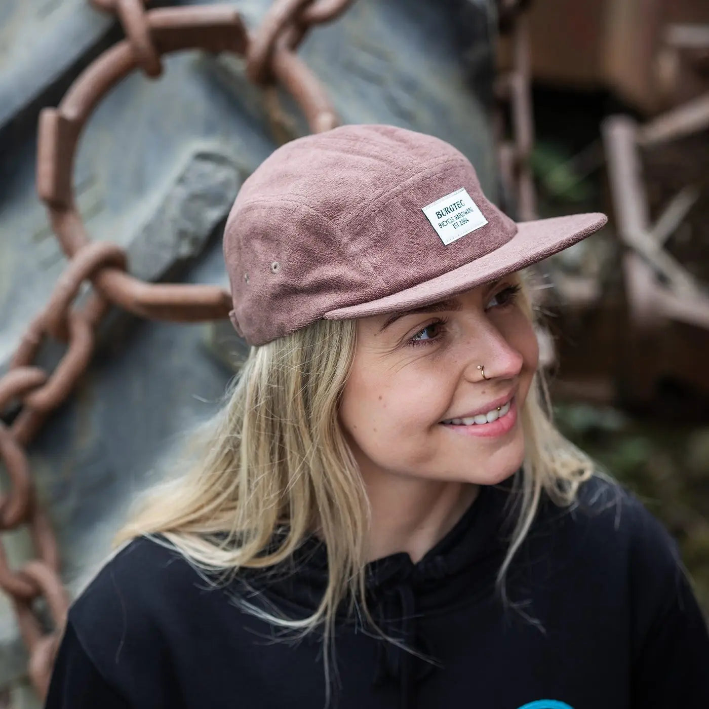 BURGTEC ARCADE FIVE PANEL Cap, Brown