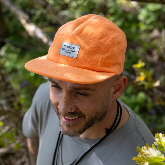 BURGTEC ARCADE FIVE PANEL Cap, Orange