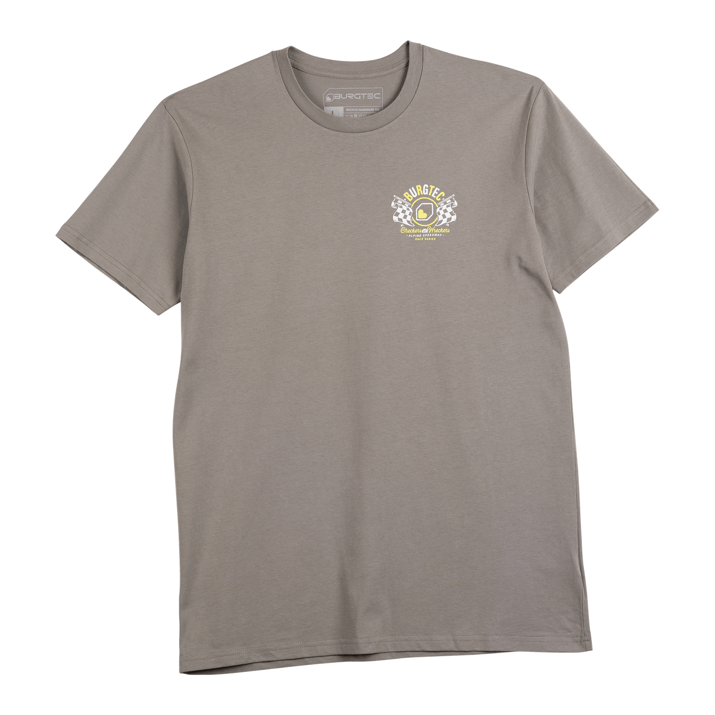 BURGTEC ALPINE SPEEDWAY Gray T-Shirt