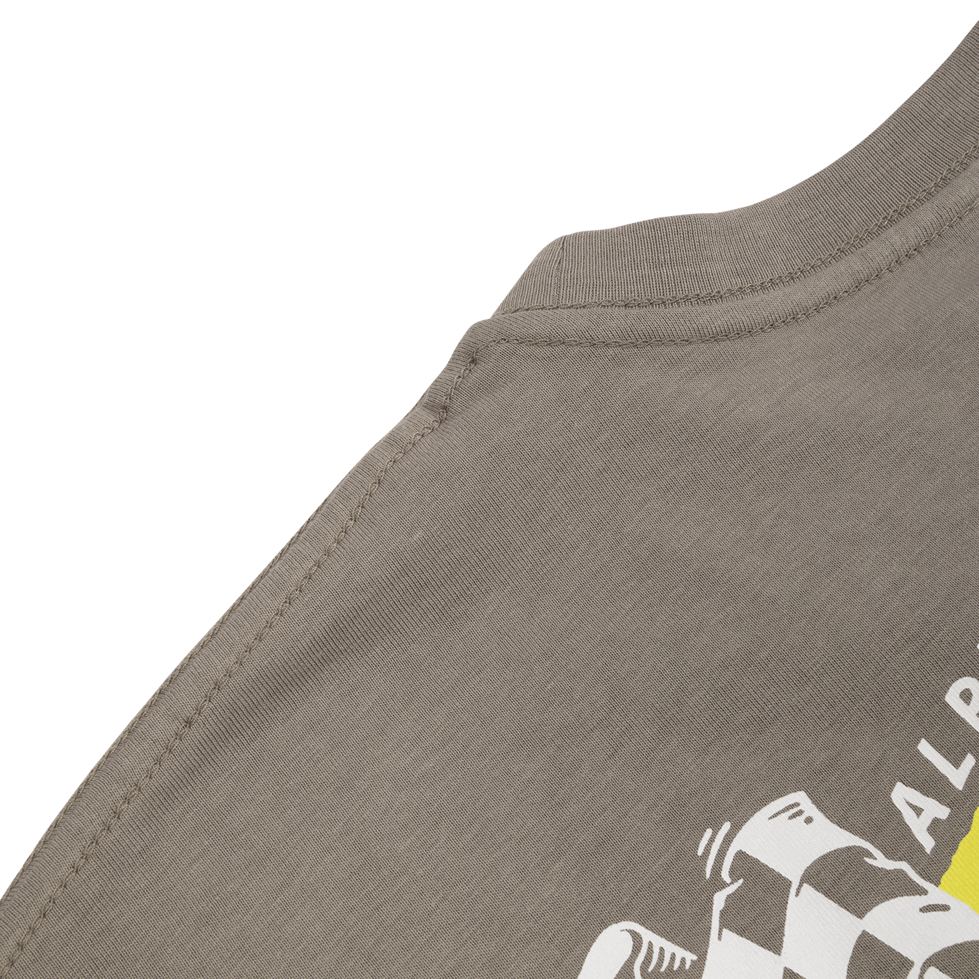 BURGTEC ALPINE SPEEDWAY Gray T-Shirt