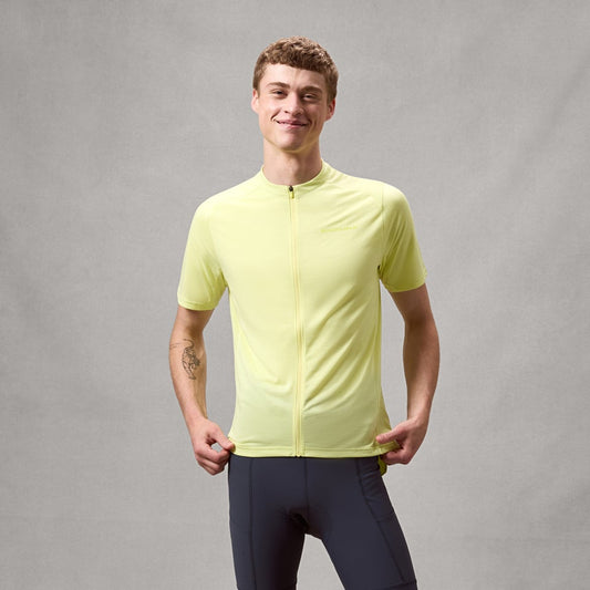 ENDURA LOOP ZIPPED Short Sleeve Oilseed Jersey