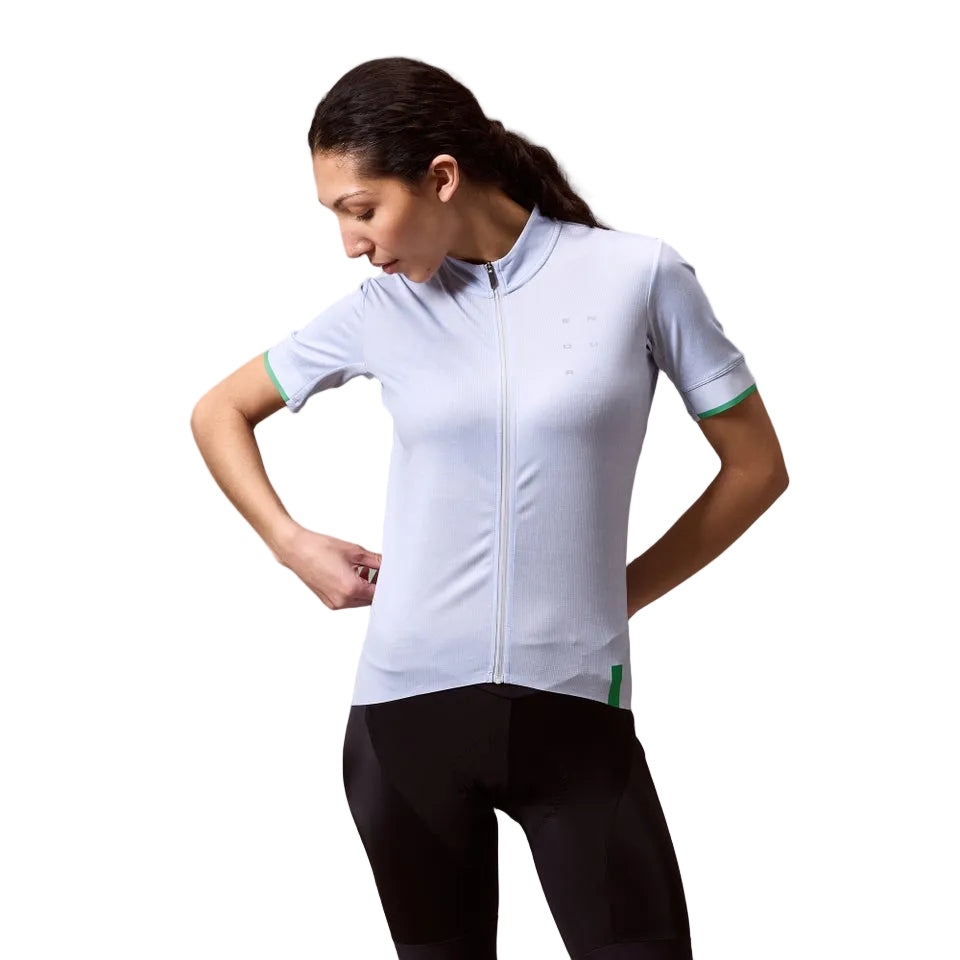ENDURA FS260 PRINT Women's Short Sleeve Jersey Aero Blue
