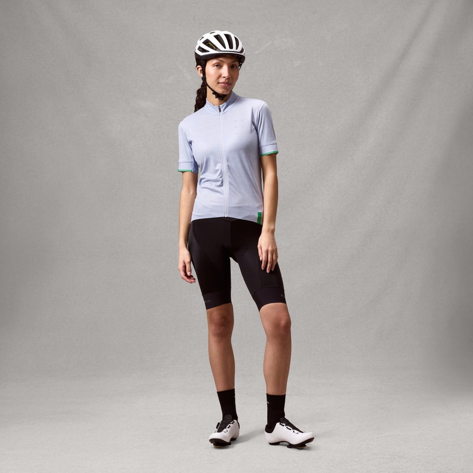 ENDURA FS260 PRINT Women's Short Sleeve Jersey Aero Blue