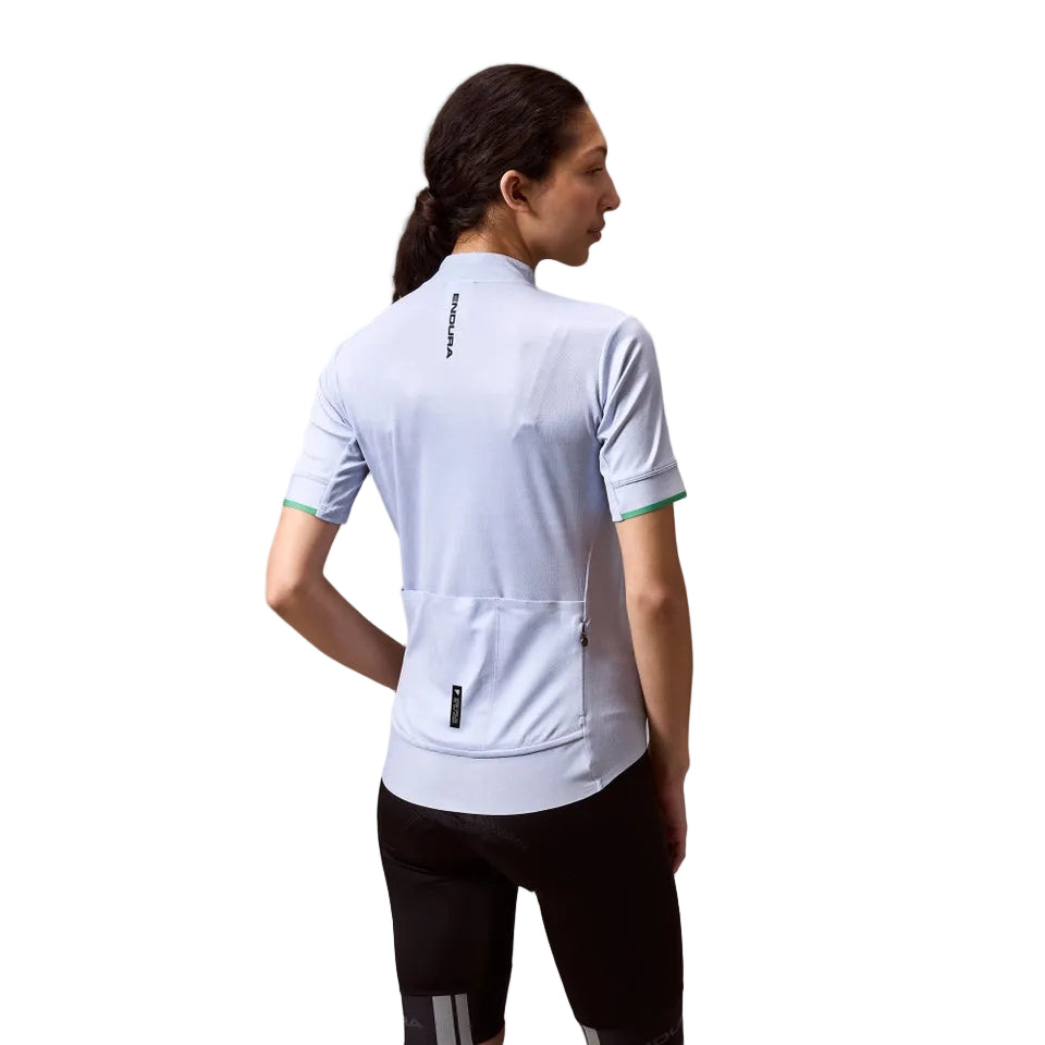 ENDURA FS260 PRINT Women's Short Sleeve Jersey Aero Blue