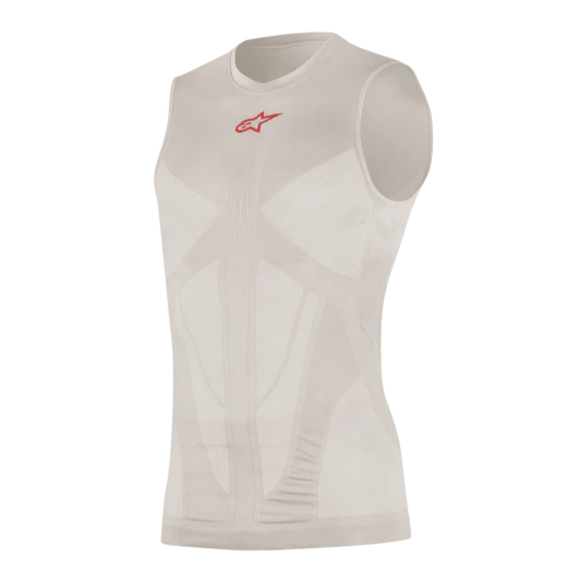 ALPINESTARS TECH TANK SUMMER αμάνικο εσώρουχο γκρι/κόκκινο