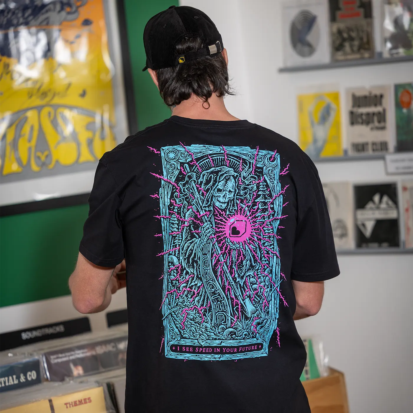 BURGTEC TARROT Black T-Shirt