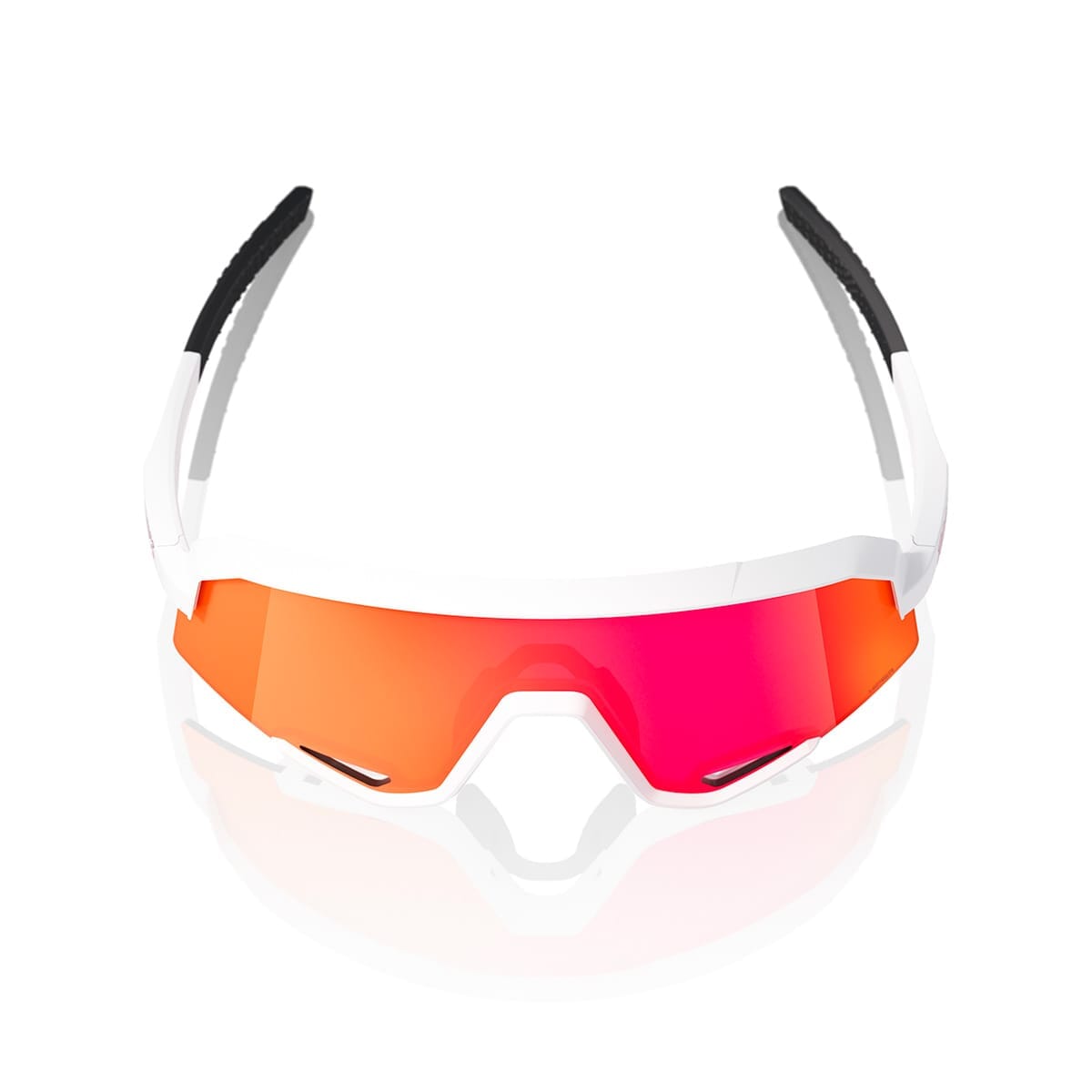 Γυαλιά ηλίου 100% SLENDALE SOFT White Hipper Mirror Red