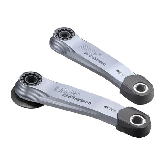 E.THIRTEEN E-SPEC HELIX R Μοχλοί ποδηλάτου (Bosch Gen4-Brose S Mag-TQ HPR50) Ασημί