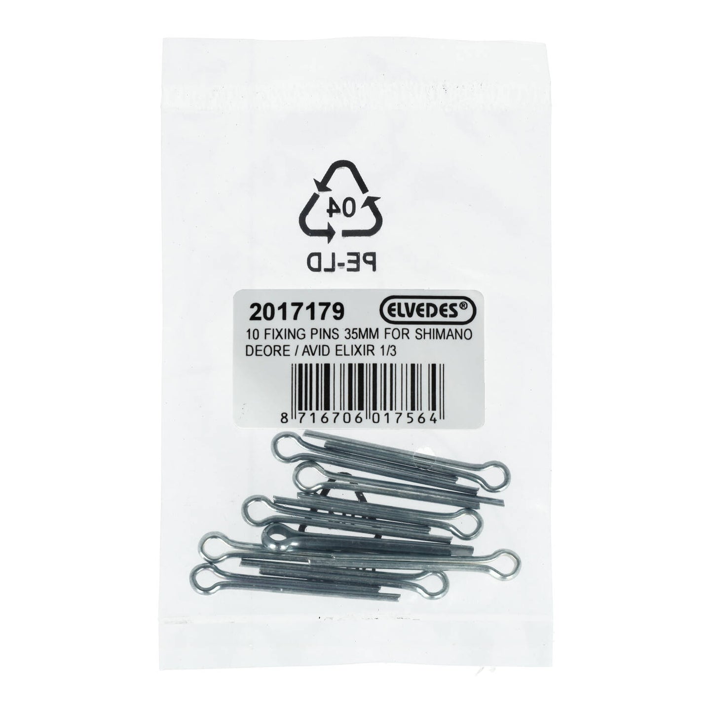 Σετ 10 πείρων ELVEDES για Shimano Deore/Avid Elixir