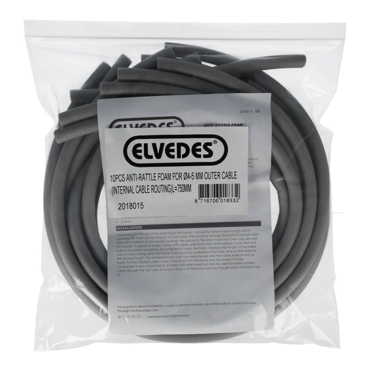 ELVEDES Εσωτερικός αφρός ακύρωσης θορύβου 10x750mm