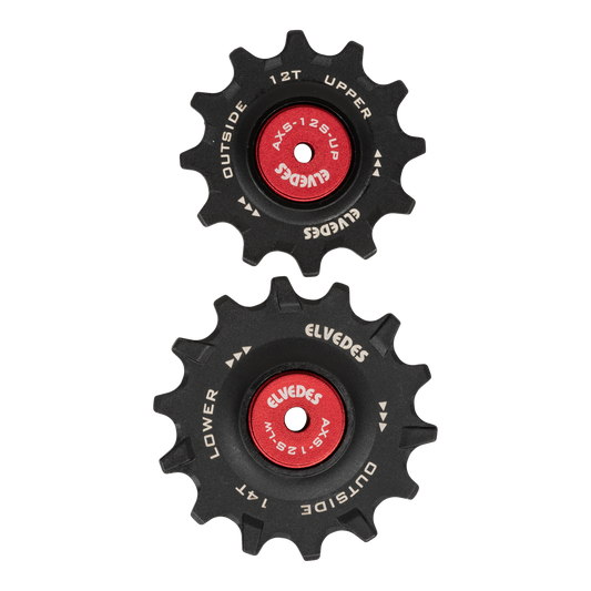 ELVEDES SRAM RED/FORCE 1x12 + 1x14 Κεραμικό κιτ υβριδικών κλωβών ντεραγιέρ