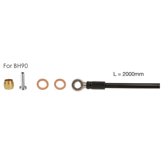 Κιτ υδροσωλήνων 2m ELVEDES για SHIMANO SM-BH 90+banjo+parts
