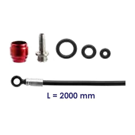 Κιτ σωλήνα ELVEDES για SRAM 2m Banjo + ανταλλακτικά