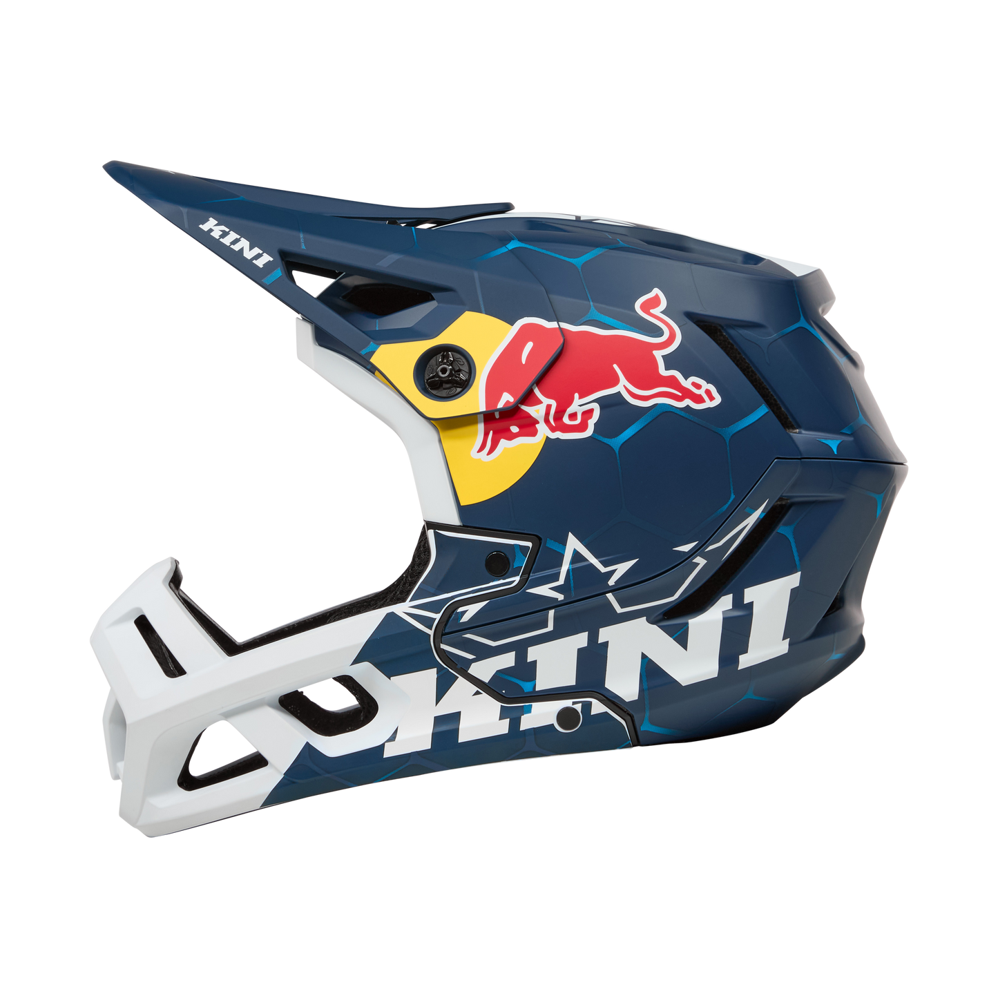 O'NEAL EC KINI RED BULL 1.0 Κράνος Λευκό/Μπλε