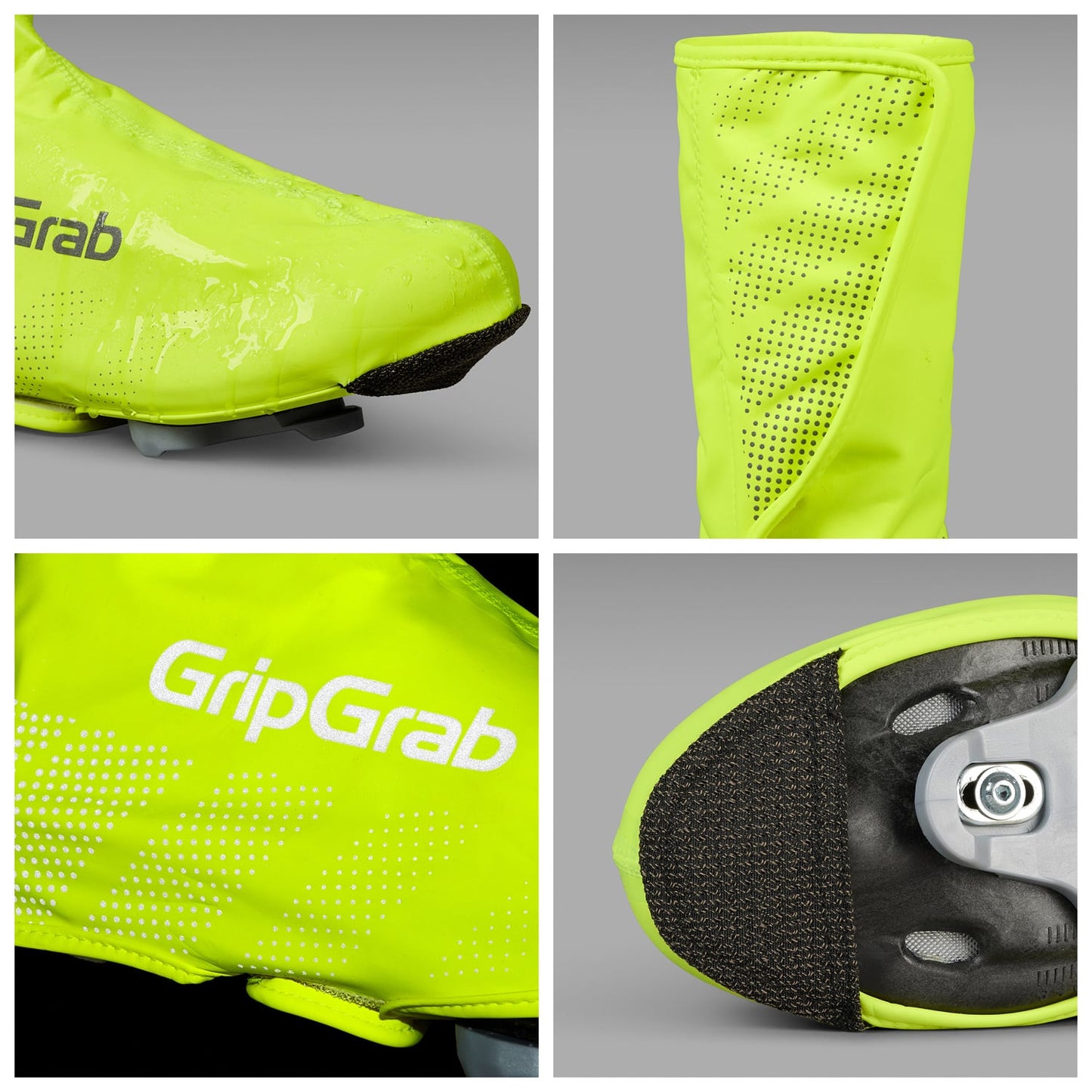 Κάλυμμα μπότας GRIPGRAB RIDE Hi-ViIS WATERPROOF Κίτρινο
