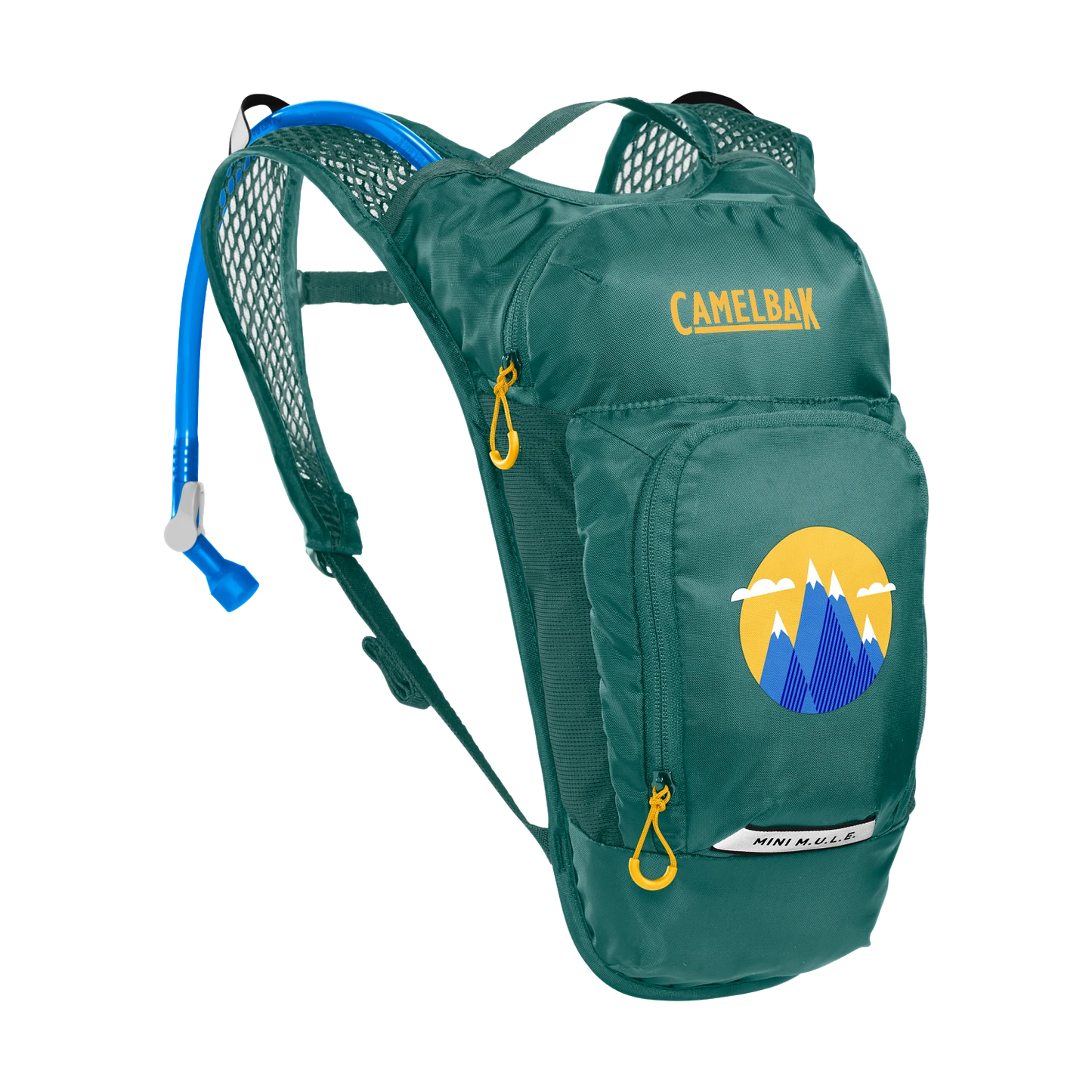 CAMELBAK MINI MULE 5 L Junior Green Mountains τσάντα ενυδάτωσης