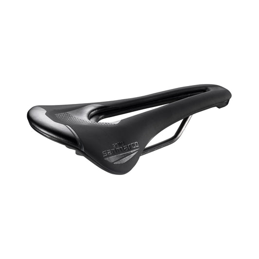 Saddle SAN MARCO SHORTFIT 2.0 OPEN-FIT RACING S3 Width 140mm Steel Rails Xsilite