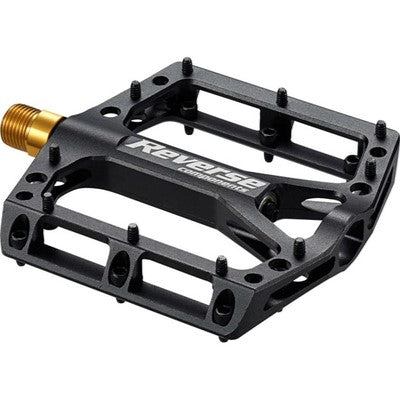REVERSE COMPONENTS BLACK ONE TITANIUM πλακέ πεντάλ Τιτάνιο άξονας Μαύρο