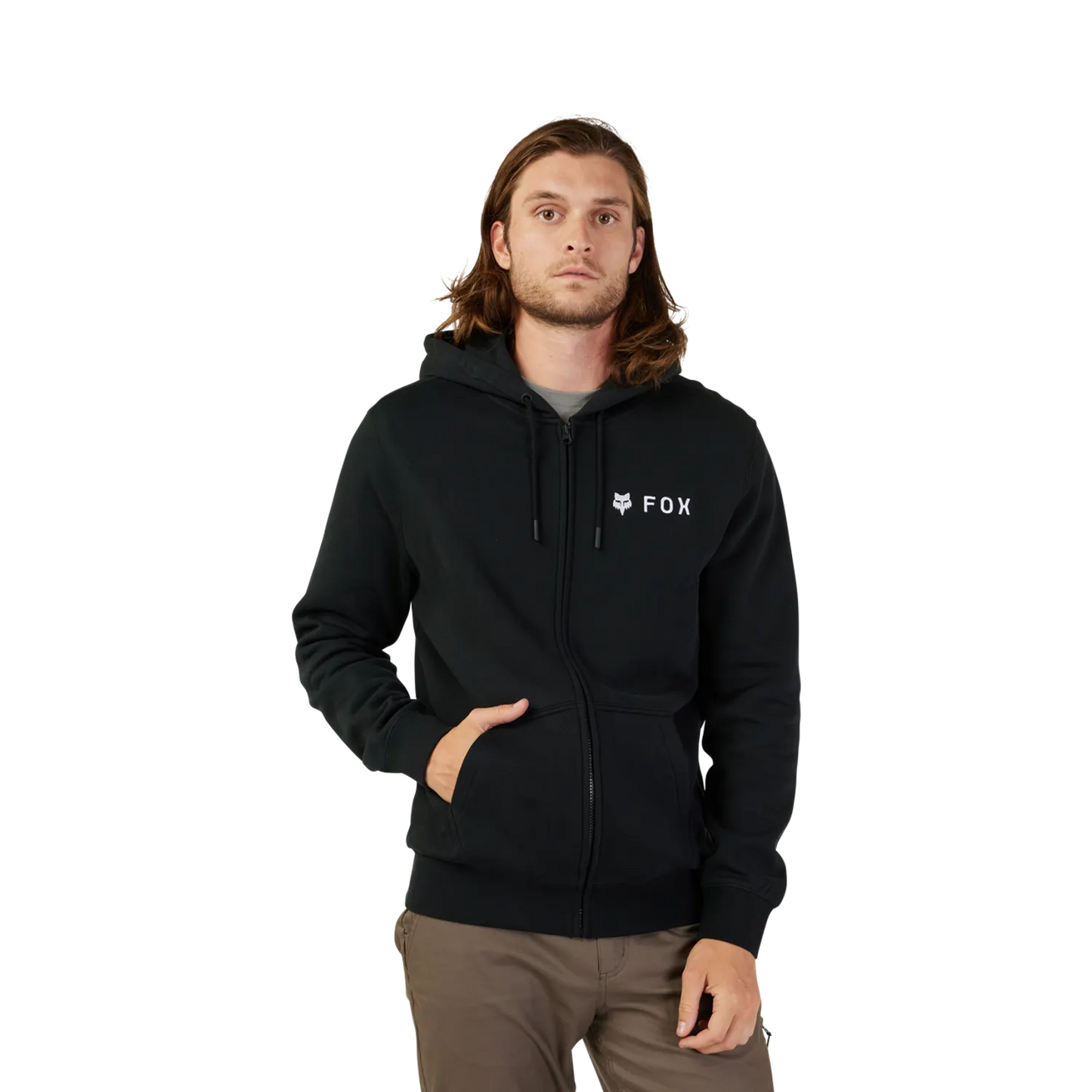 FOX ABSOLUTE ZIP Hoody Μαύρο