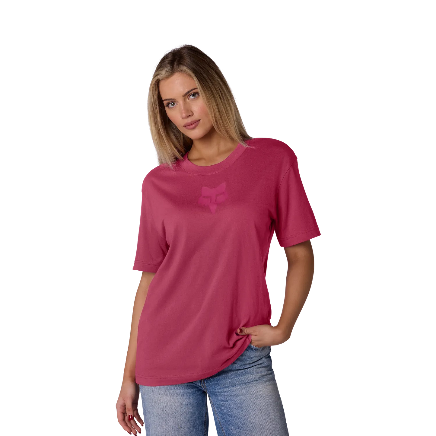 FOX HEAD Γυναικείο κοντομάνικο μπλουζάκι Berry Pink T-Shirt