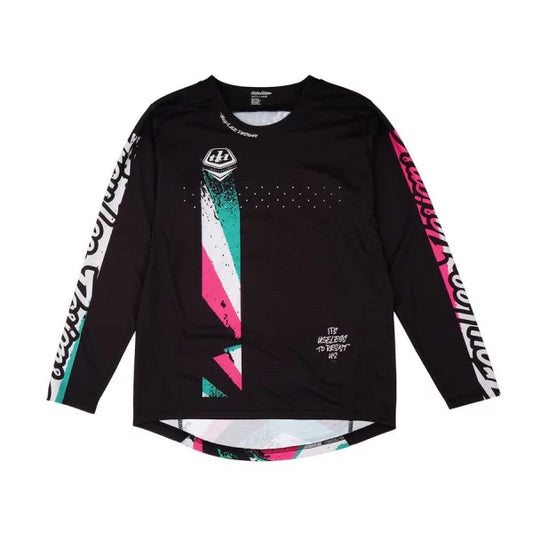 TROY LEE DESIGNS SPRINT FULL PULL Junior Μακρυμάνικο Jersey Μαύρο