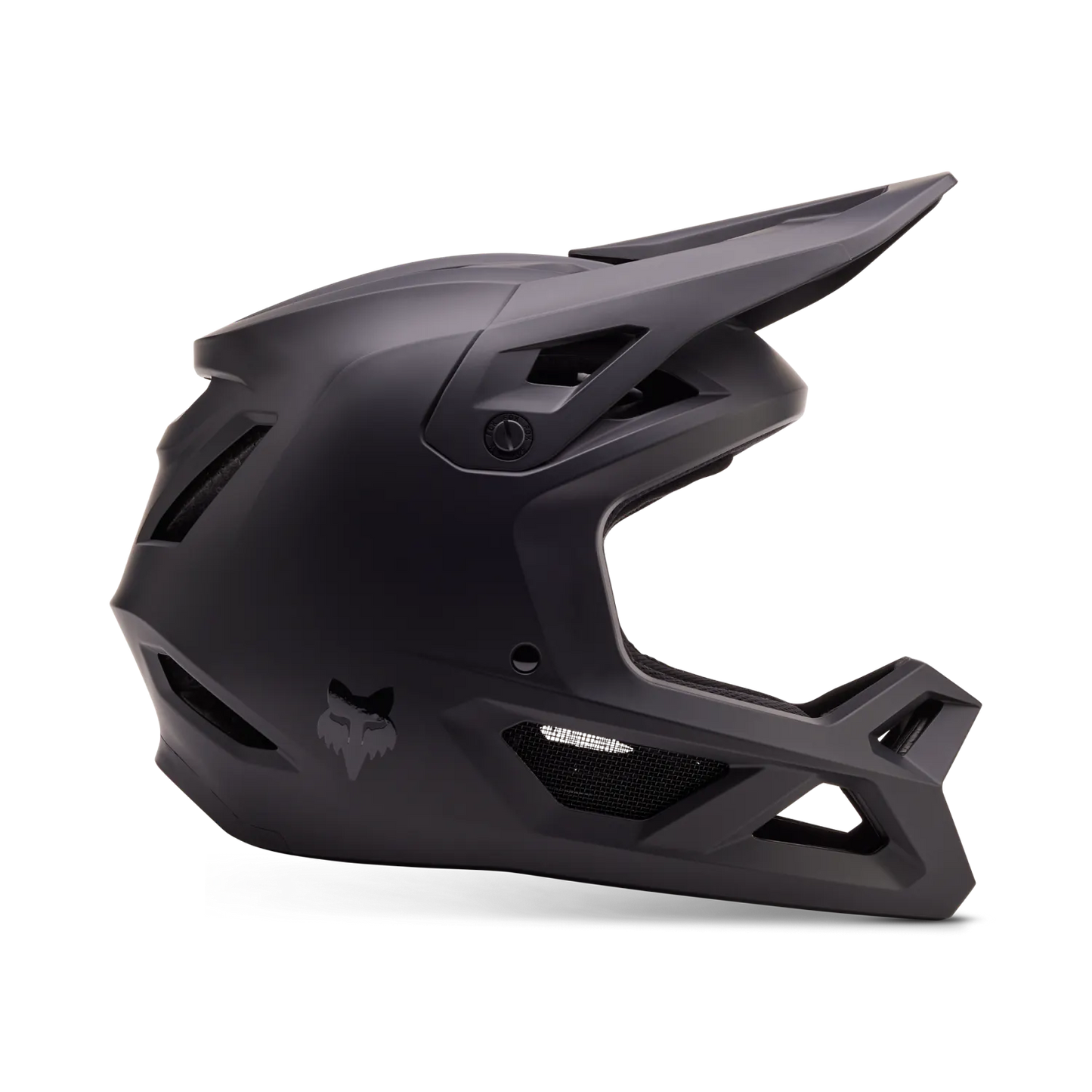 Ματ μαύρο παιδικό κράνος MTB FOX RAMPAGE MIPS