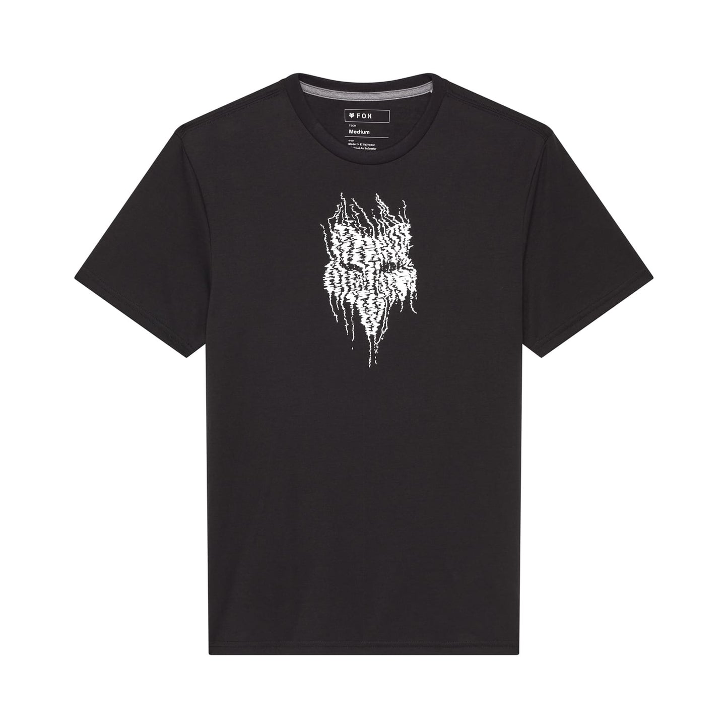 FOX BARK TECH TEE Short Sleeve Jersey Black 2025