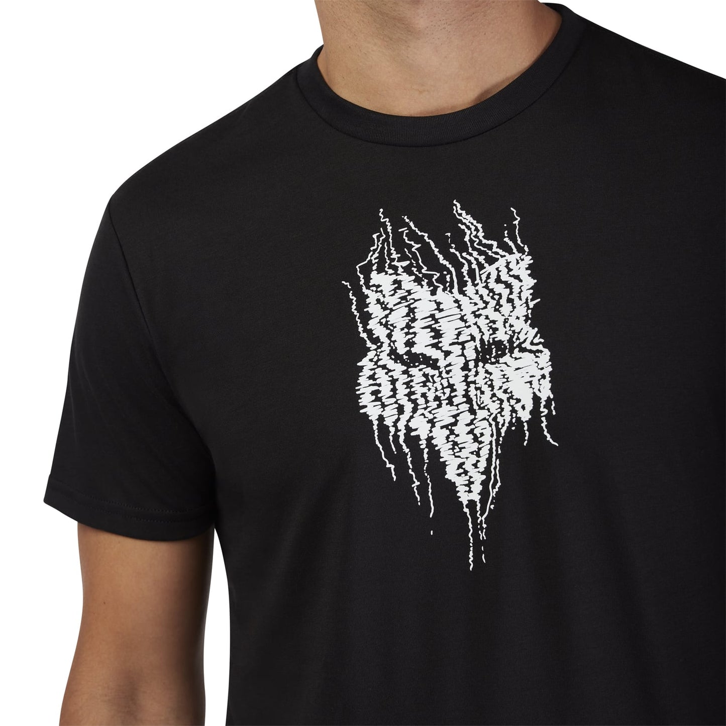 FOX BARK TECH TEE Short Sleeve Jersey Black 2025