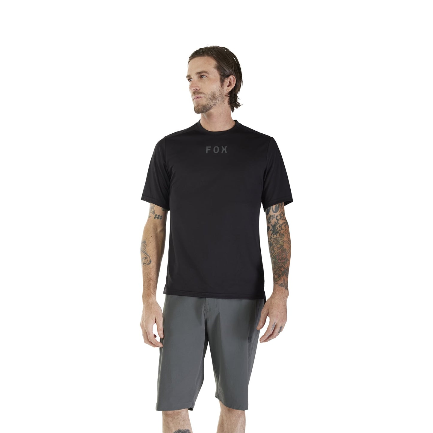 FOX RANGER WORDMARK Short Sleeve Jersey Black 2025