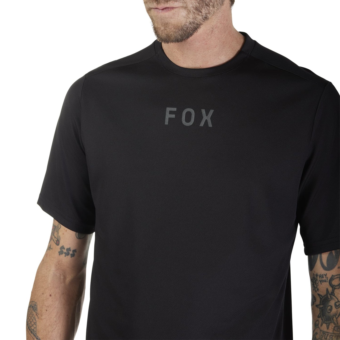 FOX RANGER WORDMARK Short Sleeve Jersey Black 2025