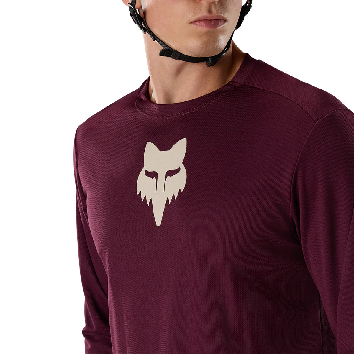 FOX RANGER FOX HEAD Μακρυμάνικη φανέλα Bordeaux 2026