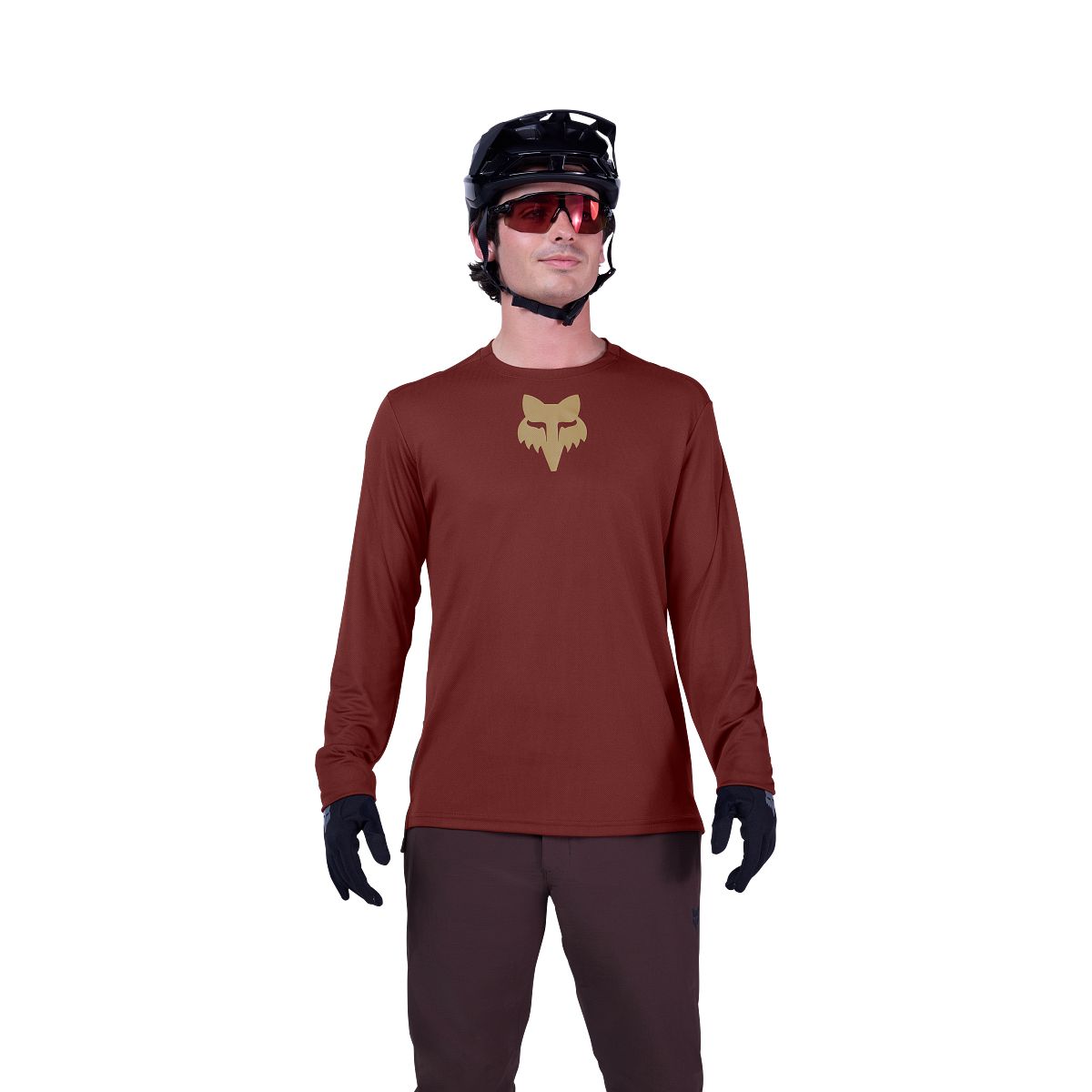FOX RANGER FOX HEAD Μακρυμάνικη φανέλα Bordeaux