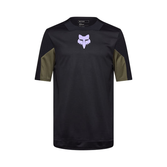 FOX DEFEND PARK Κοντομάνικο Jersey Μαύρο 2025